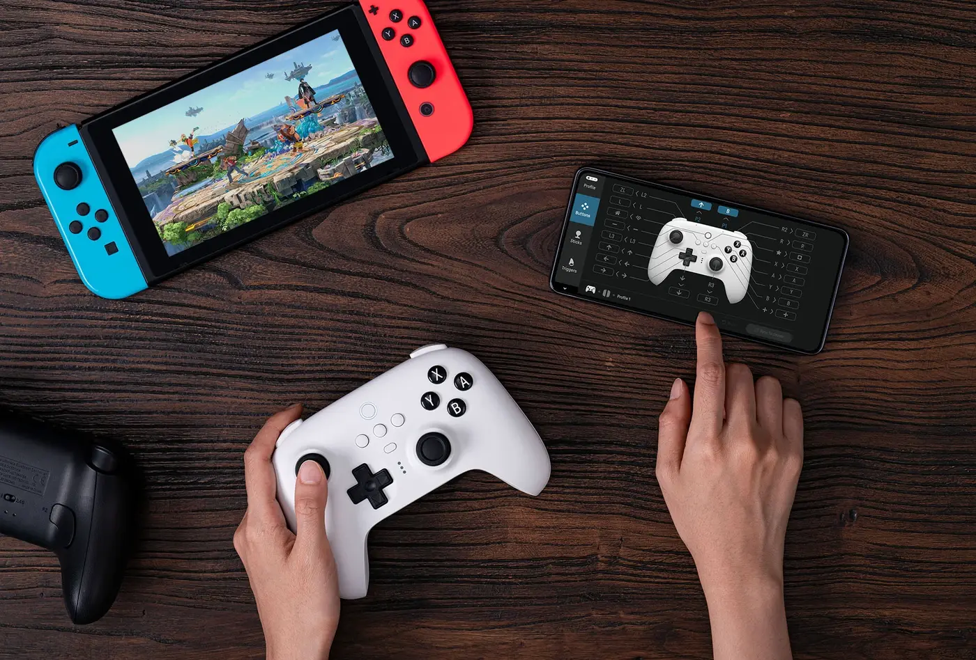 8BitDo Ultimate Bluetooth Controller — Overview; local reference, commercial clearance pending