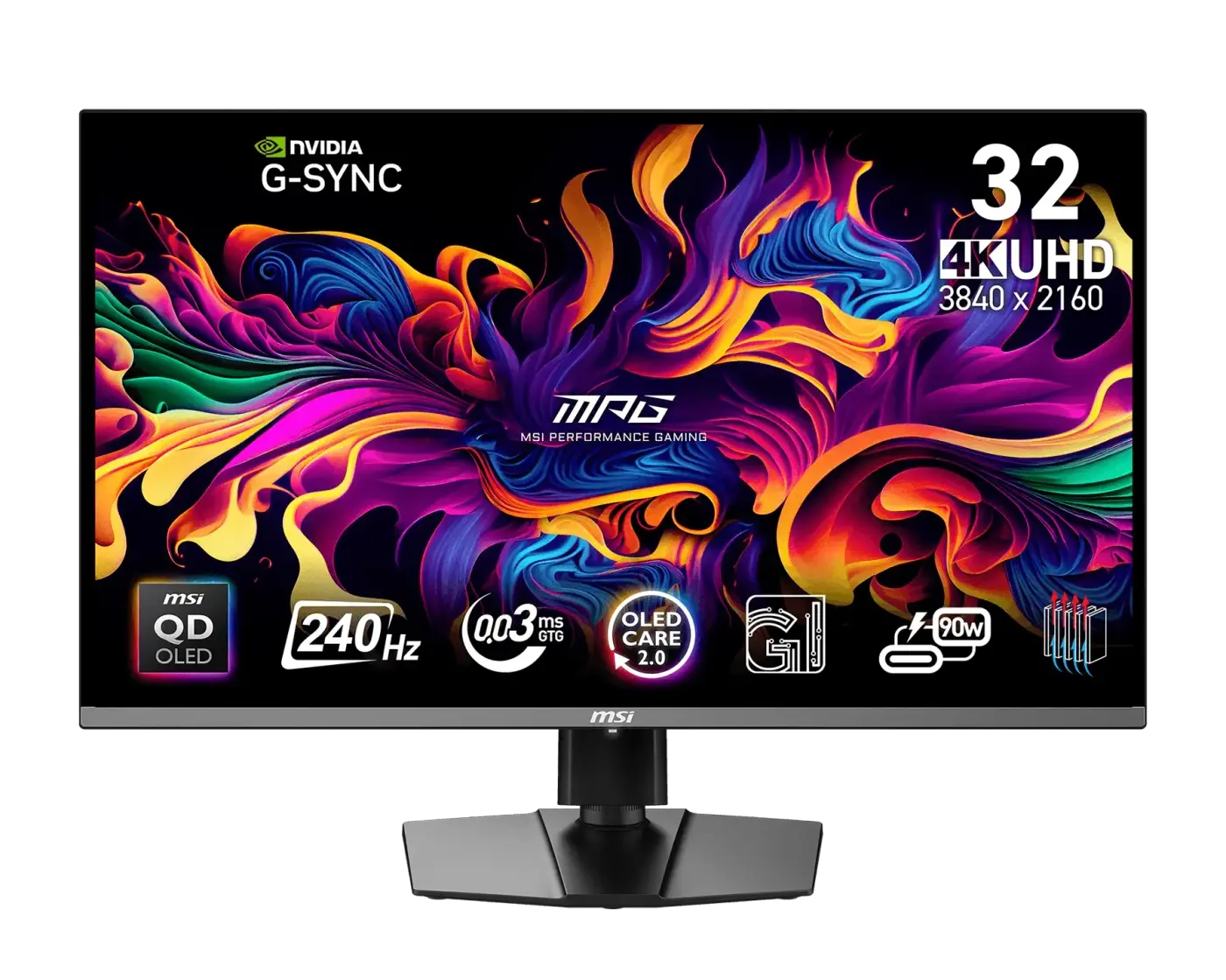 MSI MPG 321URX QD-OLED — Overview; local reference, commercial clearance pending